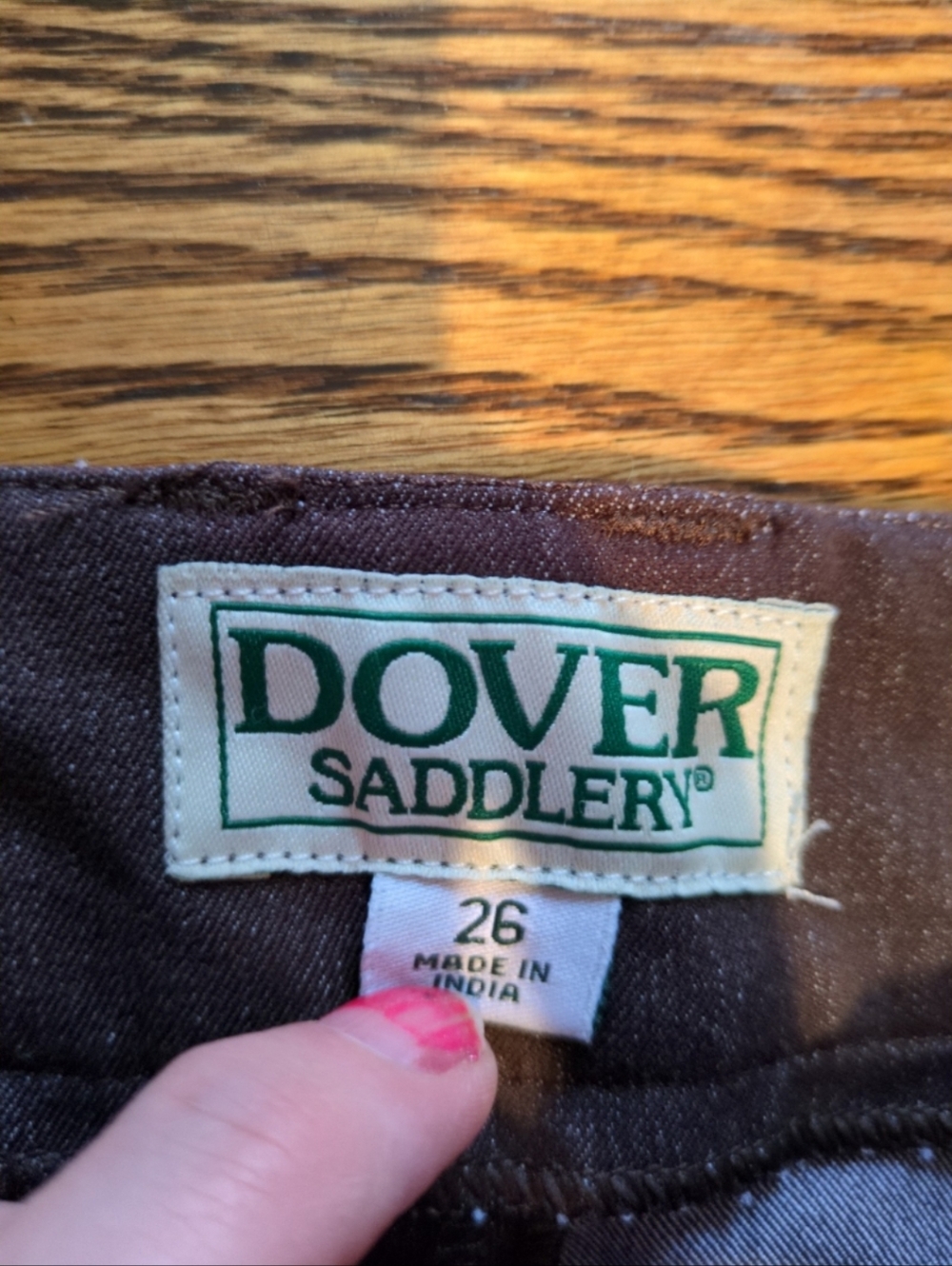 Dover Saddlery Riding Pants Size 26 - Picture 6 of 7